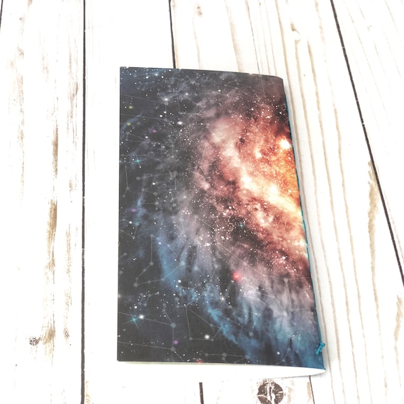 Set of 4 Watercolor Journals Sketchbooks With Astronomy Night Sky  Theme,travelers Notebook Refill Insert,pocket Art Journal, Gift for Artist  -  Australia