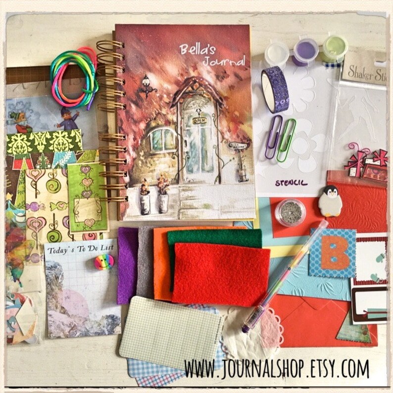 Personalized Art Kit for Children Kids Creative Art Box Gift Etsy