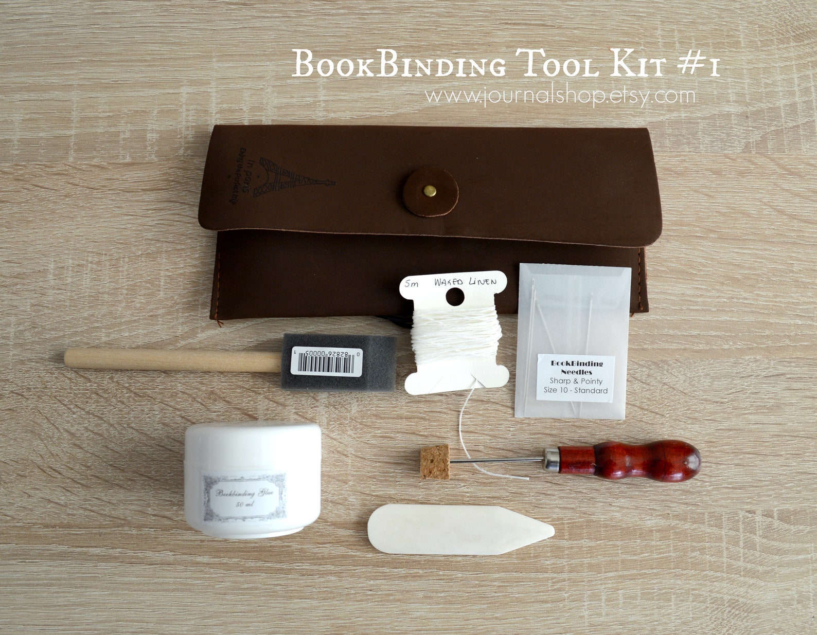 Bookbinding Tool Kit Gift set for bookbinders Booklover tool Etsy