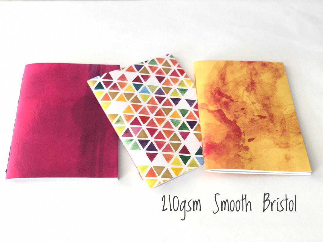 Set of 3 A5 Notebook Journal With Pen Friendly Smooth 80lbs Paper