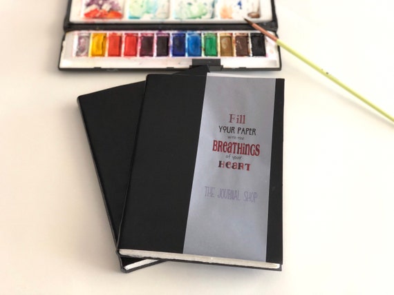 Thick Watercolor Travel Journal Sketchbook With Fabriano Artistico