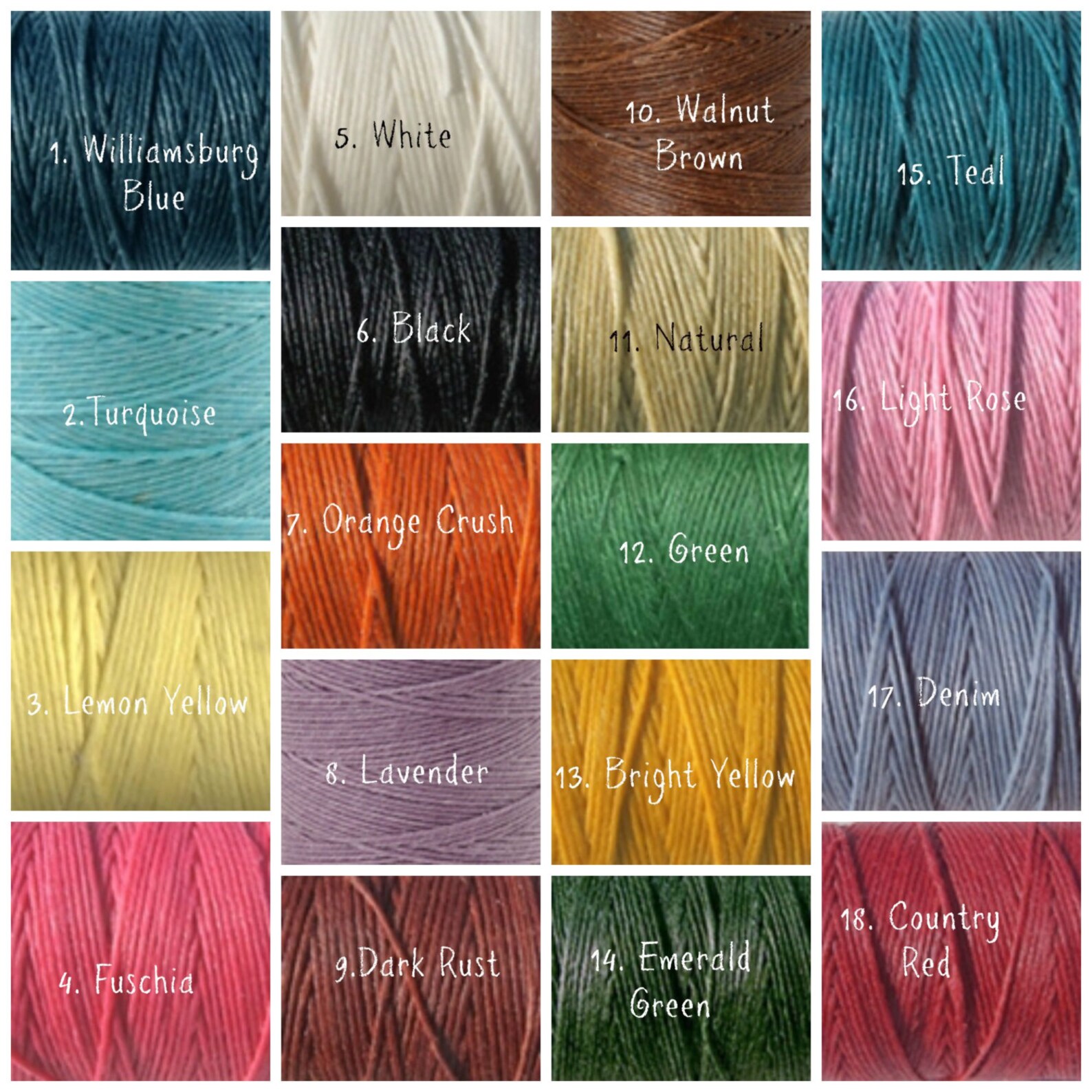 Book Binding Thread Bookbinding Linen Thread Set DIY Etsy