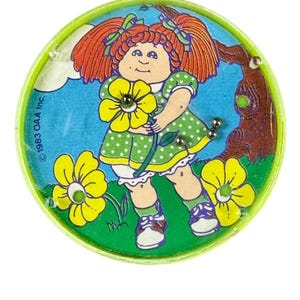 Vintage 1983 Cabbage Patch Kids Miniature "ball-in-a-hole" Dexterity Puzzle