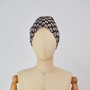 Vintage Silk Kimono fabric Reversible Headband