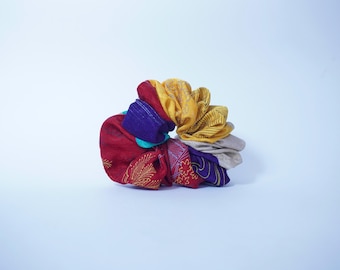 Kimono scrunchie in seta