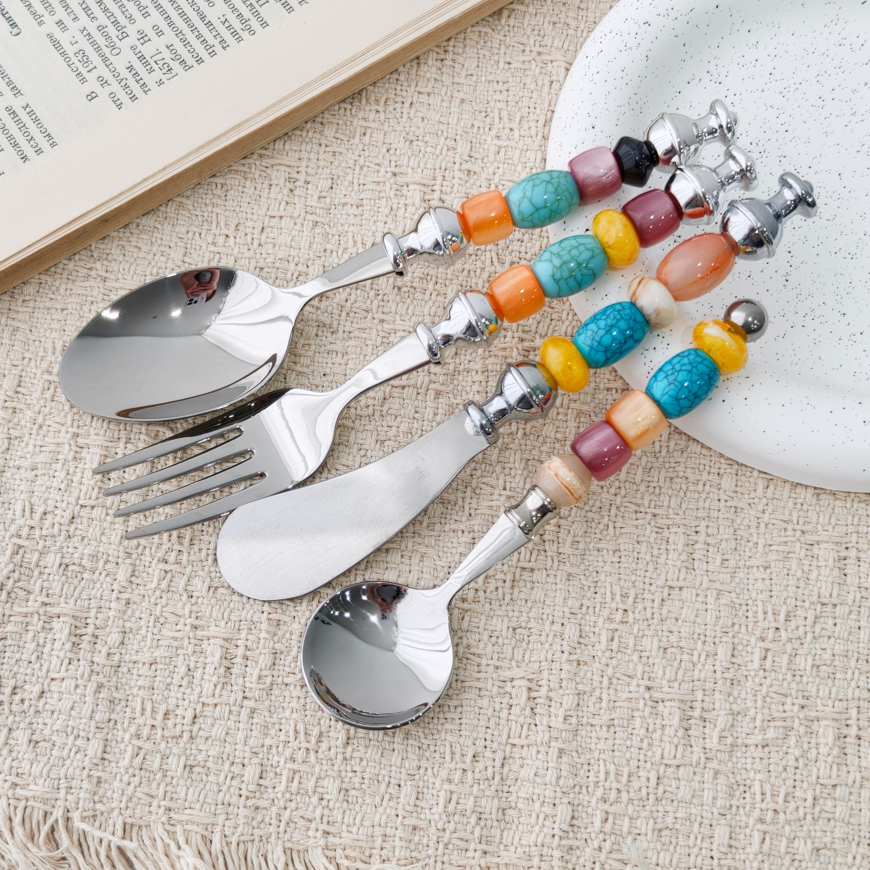 Crystal Cutlery - Etsy