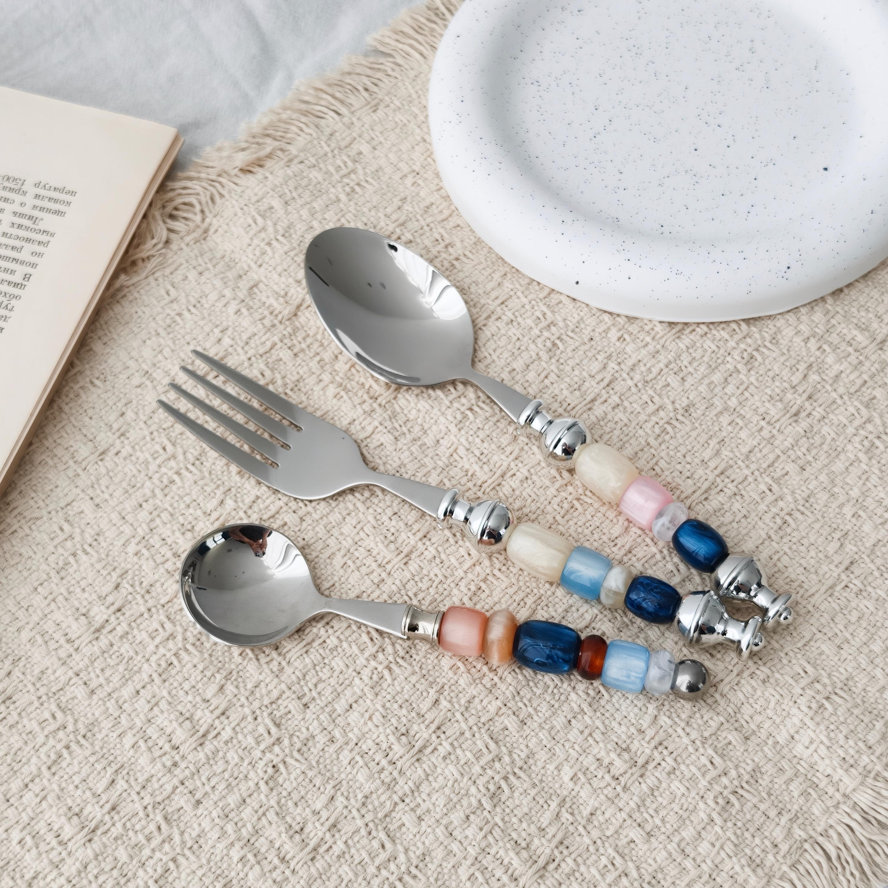 Crystal Cutlery - Etsy