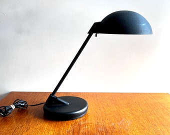 Saucer Black Cantilever Desk Lamp