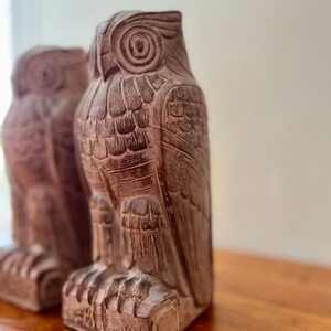 Mid Century Library of Congress Owl Bookends, Art Deco Style image 4