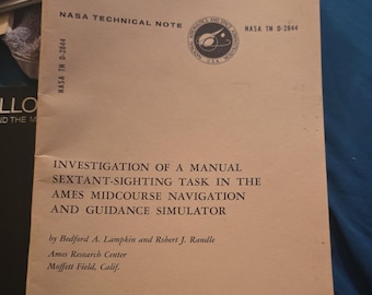 Internal Nasa Photos and Books Apollo 8