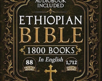 Restored Ethiopian Bible – Large Print English Edition, 88 Books (Apocrypha, Enoch, Jubilees)