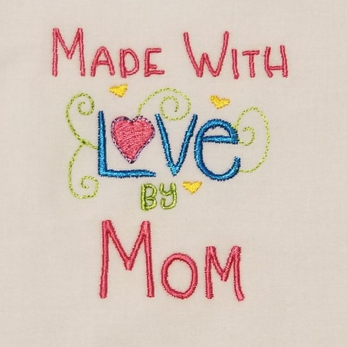 Stitched With Love for Rectangle Quilt Label/personalized Etsy