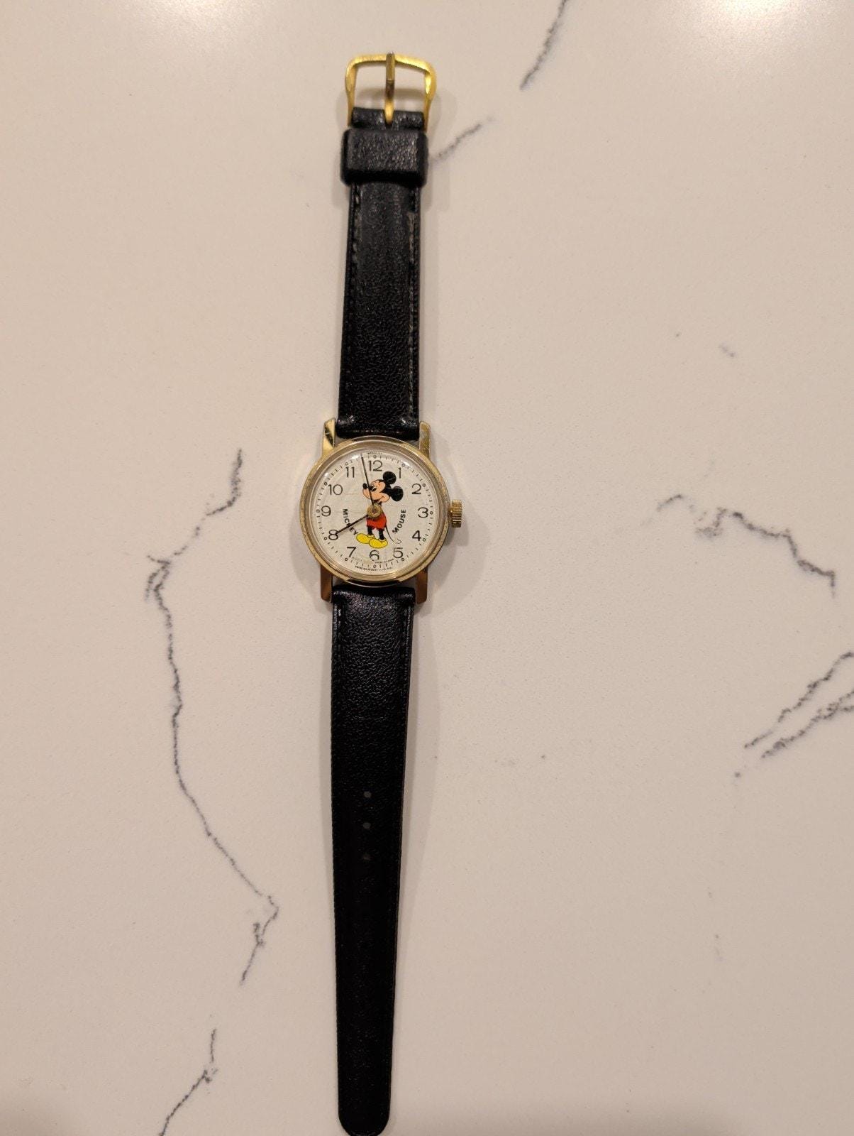 Bradley mickey mouse watch - Etsy 日本