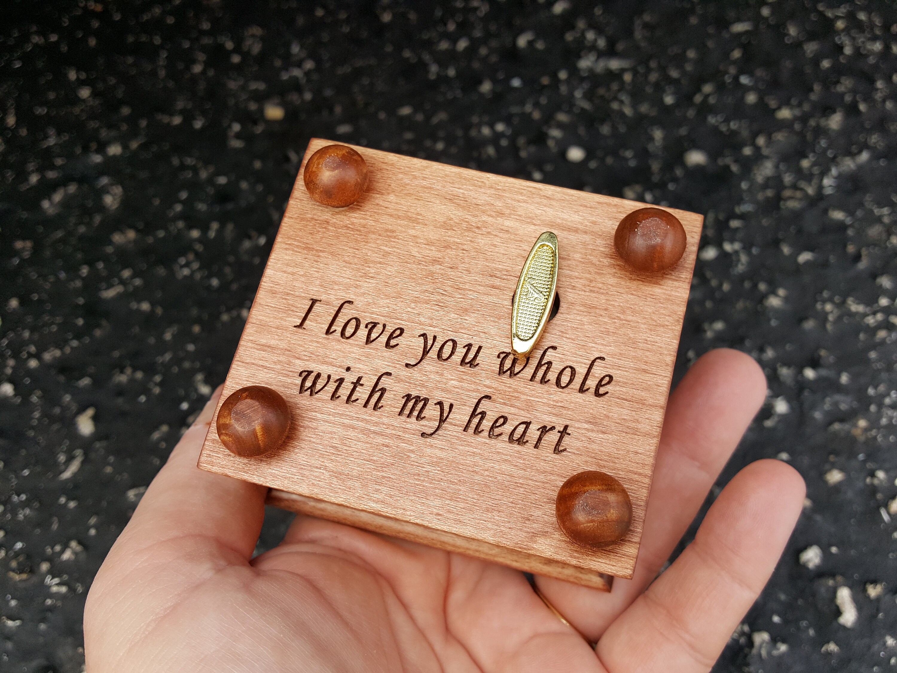 Music Box Baby Gift Idea Musical Box Baby Name Music Box Etsy