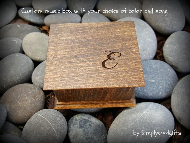 Music Box Wooden Music Box Custom Made Music Box Customized Etsy