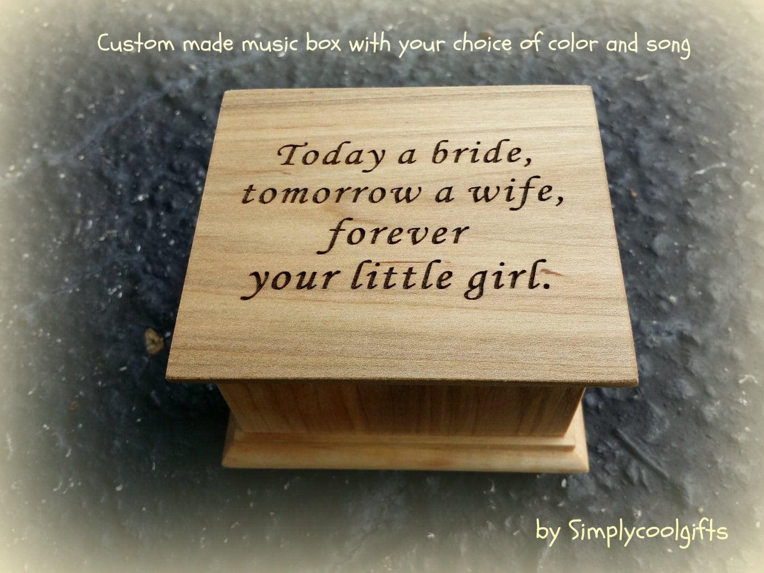 music box wedding music box gift for mom mother of bride Etsy