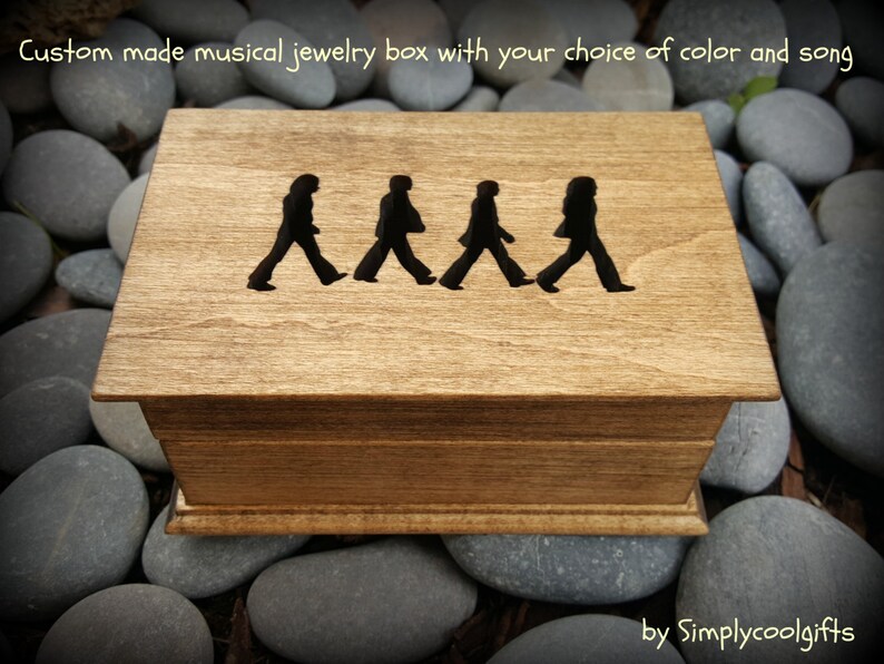 Wedding Gift Box Musical Jewelry Box Beatles Gift Music Etsy