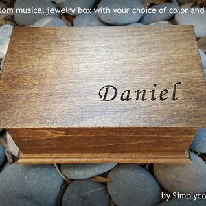 jewelry box, musical jewelry box, birthday gift, musicbox, personalized music box, monogrammed music box, simplycoolgifts, custom made