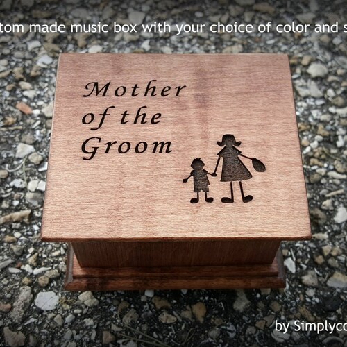 Music Box Wedding Music Box Wedding Favor Mother of Groom Etsy