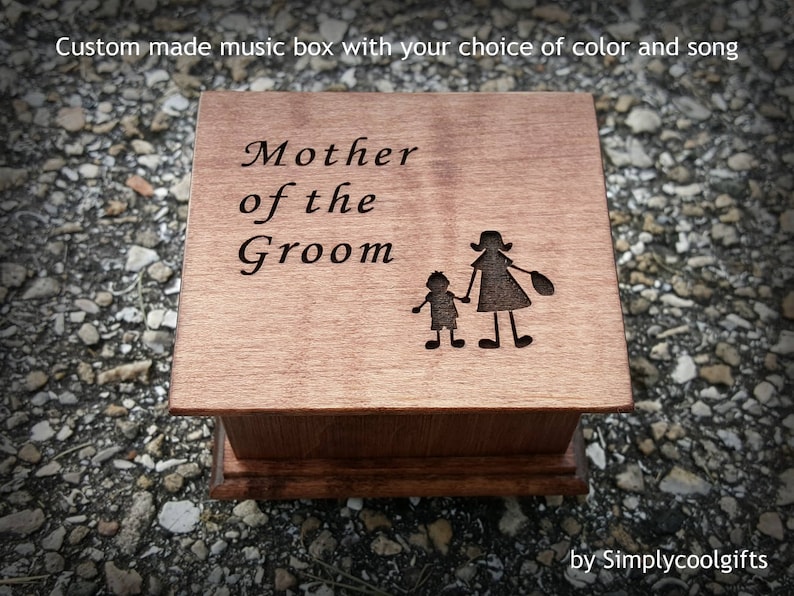 Music Box Wedding Music Box Wedding Favor Mother of Groom Etsy