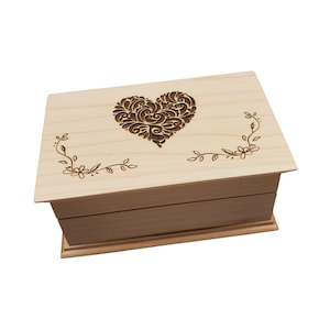 Wedding Gift for Couple - Custom Jewelry Box - Music box choose your song - Electronic music box playing your song in music box version