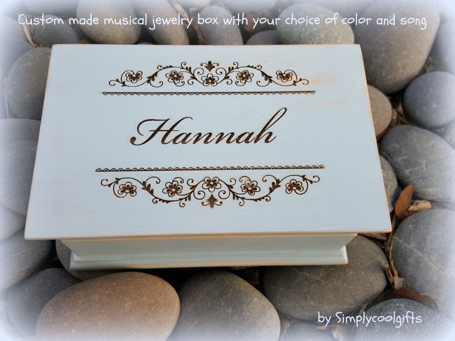 jewelry box personalized jewelry box wooden jewelry box Etsy