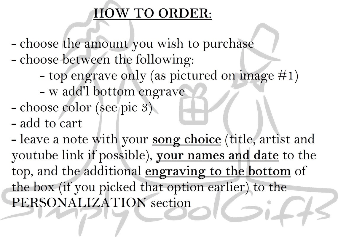 Music Box Custom Songs Anniversary Gift Any Song Music Box Etsy