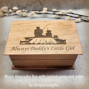 Always Your Little Girl - Dad and Daughter Fishing Music Box - Electronic music box playing your songs music box version, Father of Bride