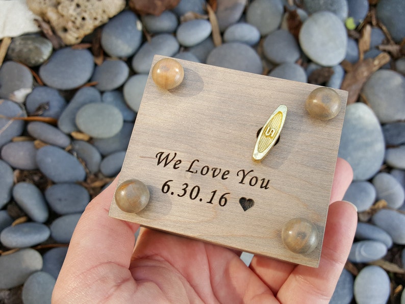 Airplane Music Box Baby Shower Gift Personalized Baby Boy Etsy