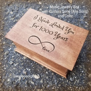 Music Box Custom Song - Custom Music Box - Music box choose your song - Electronic music box playing your songs music box version, Bride box