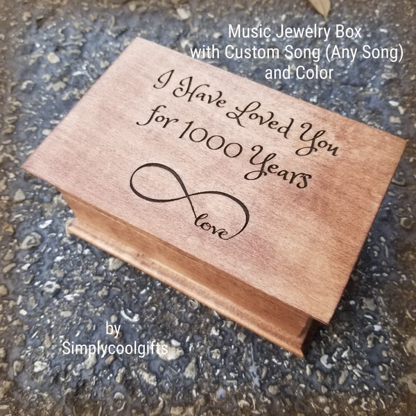 Custom Music Box With Custom Song Etsy UK