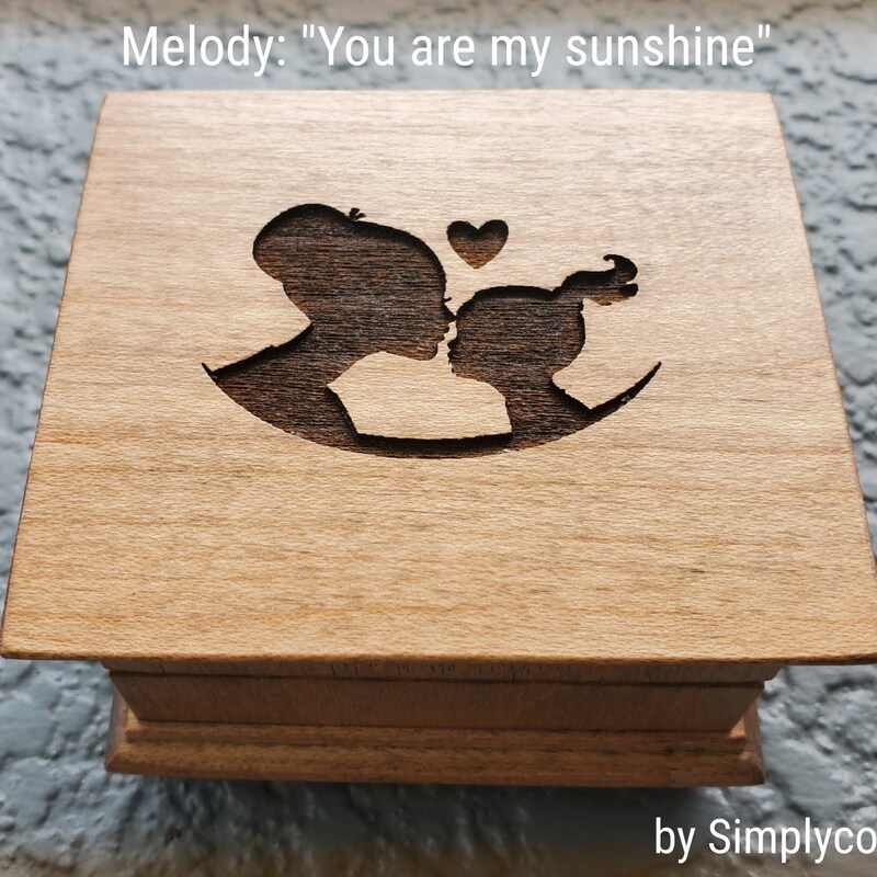 You are My Sunshine Music Box, Gifts for Step Mom- 1 Set(fk)