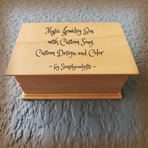 Boîte à musique chanson personnalisée - Boîte à musique personnalisée - Boîte à musique choisissez votre chanson - Boîte à musique électronique avec votre chanson Version boîte à musique, cadeau love you