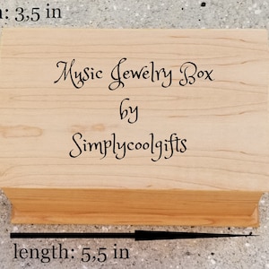 music box sizing