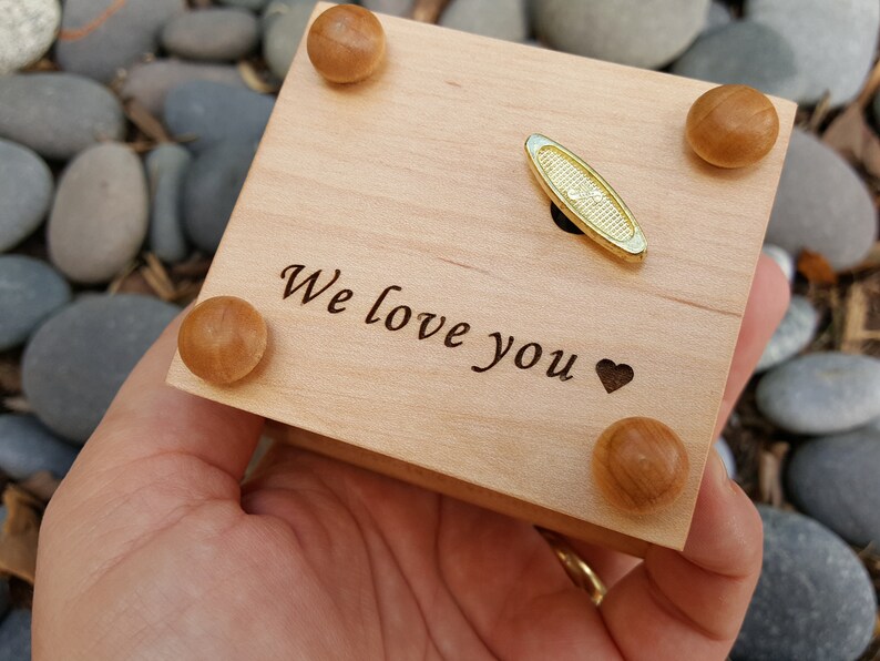 Music Box Wedding Music Box Wedding Favor Father of Bride Etsy