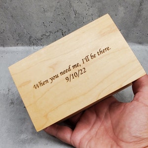I'll Love You Forever Music Box Custom Song Custom Music Box Wooden ...