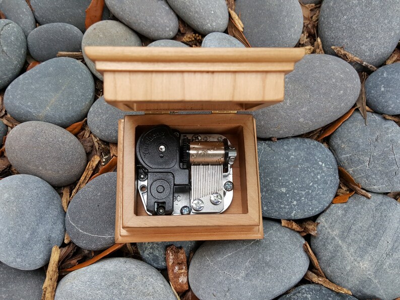 Music Box Wooden Music Box Custom Made Music Box I Carry Etsy