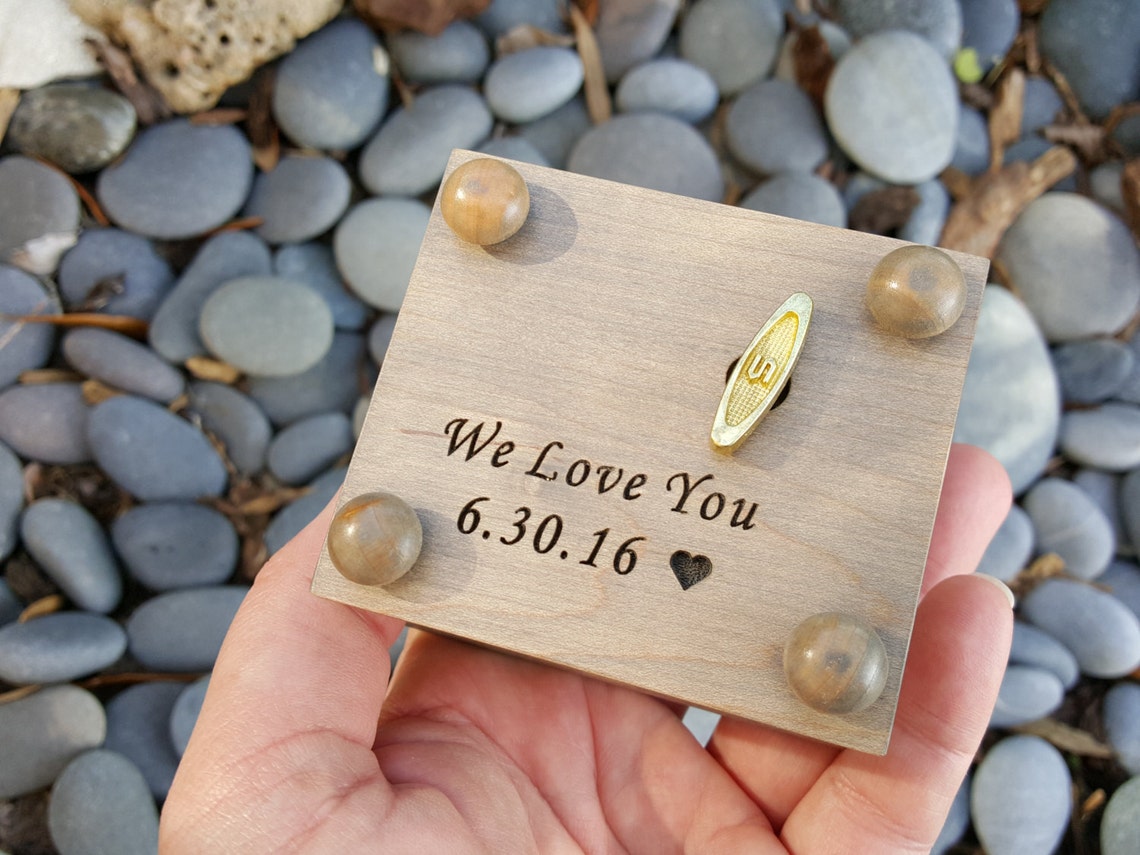 Baptism Music Box Christening Gift Wooden Music Box With Etsy