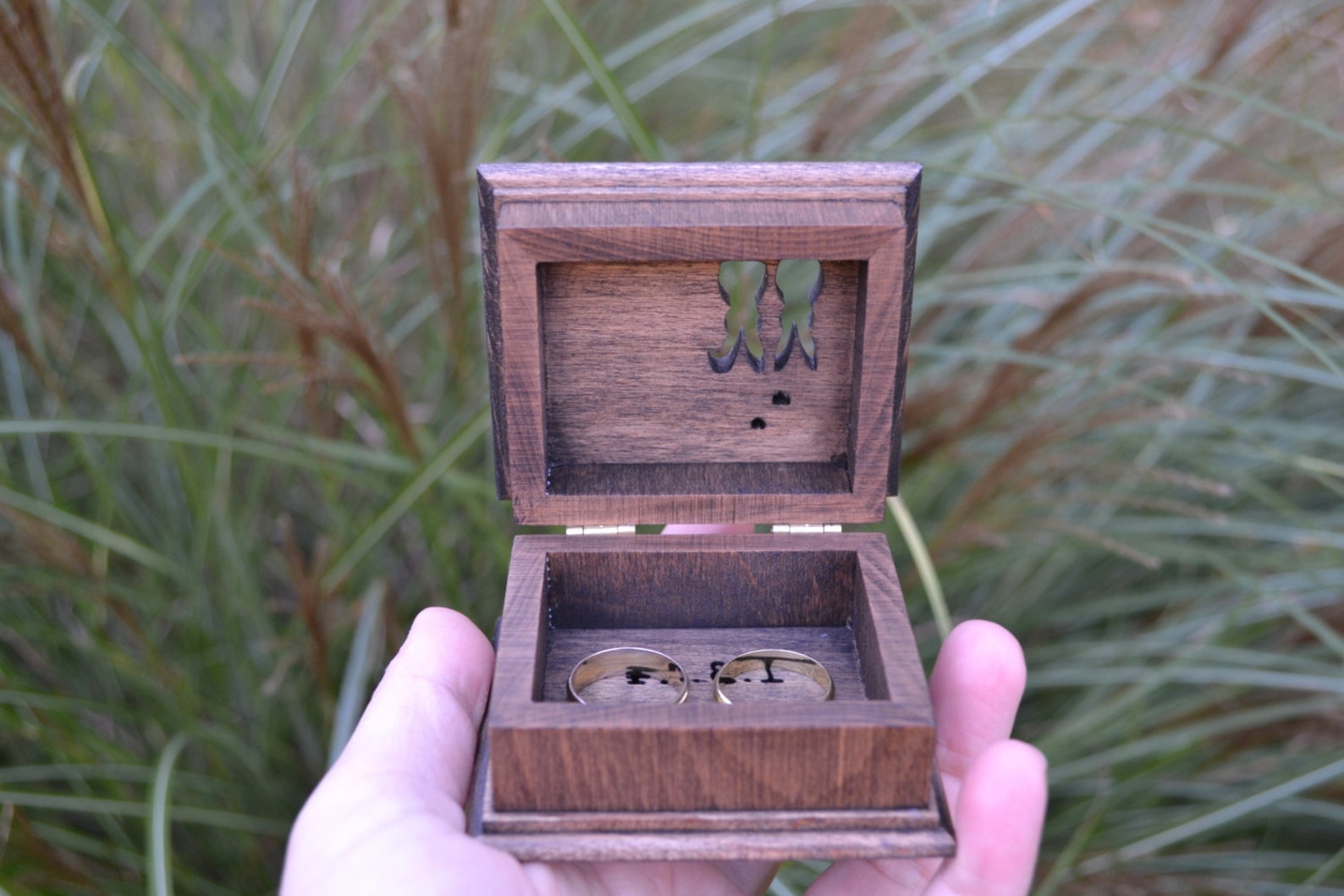 Wedding Ring Box Custom Ring Box Ring Pillow Box Etsy