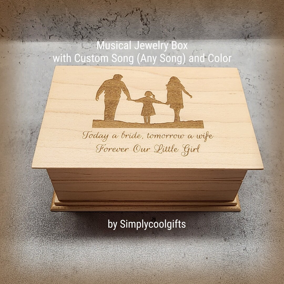 I'll Love You Forever Music Box Custom Song Custom Music Box Wooden ...