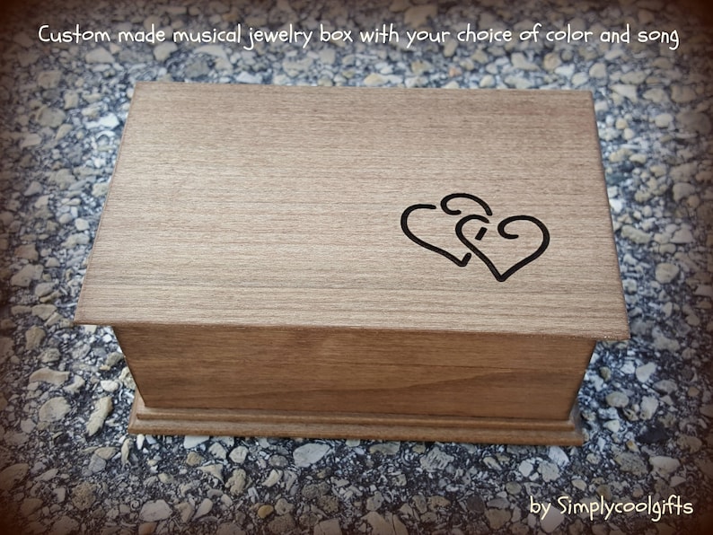 Jewelry Box Custom Made Music Box Musical Jewelry Box Etsy