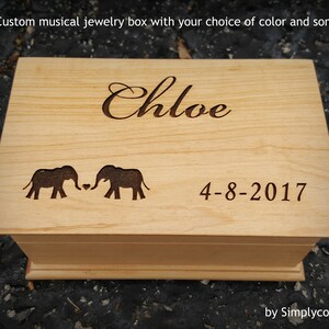 music box, custom made music box, musical jewelry box, birthday gift, musicbox, personalized music box, graduation gift, keepsake, wood box