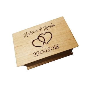 Wedding Gift for Bride - Bride and Groom Music keepsake box - First dance song, Electronic music box playing your song in music box version