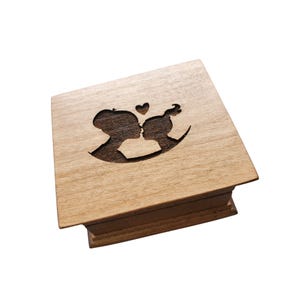 You Are My Sunshine - Mom and daughter Music Box engraved with mother and daughter and heart image, READY TO SHIP