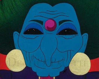 Yubaba Wall Art Print, Spirited Away