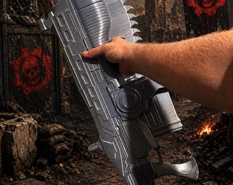 3D Printed Lancer Prop Replica – 36 Inches Cosplay Display Item