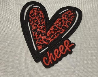 Écusson thermocollant brodé « Cheer », écusson de foi chrétienne, applique religieuse pour couvertures de Bible, vestes et chapeaux