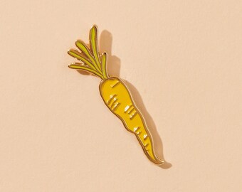 Carrot Enamel Pin