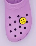 Frowny Clog Charm | jibbitz, shoe charm for crocs, rubber clogs 