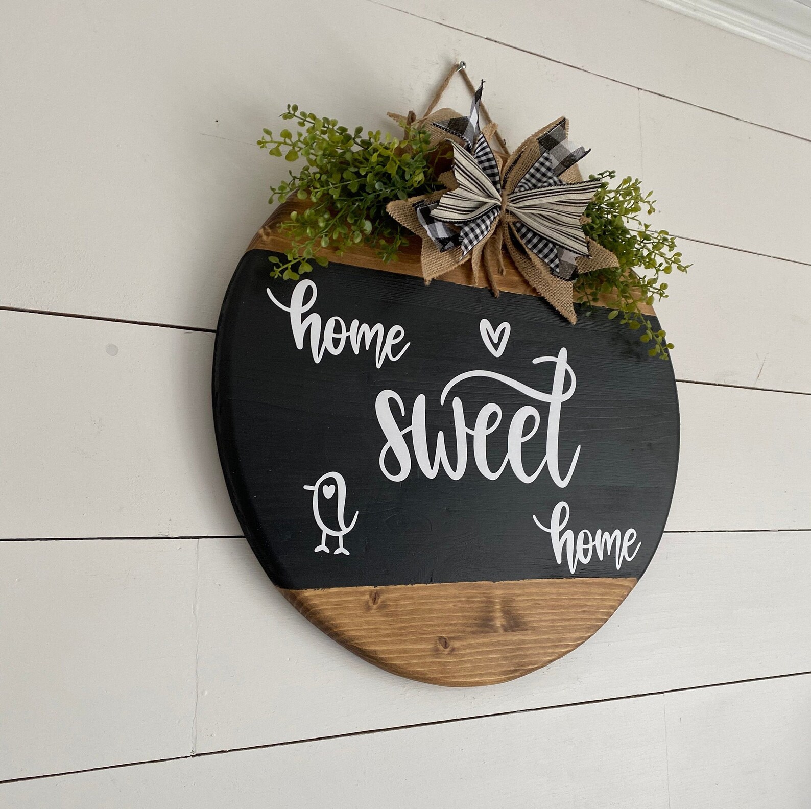 Home Sweet Home Door Hanger Door Hanger Home Sweet Home Etsy